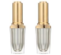 SOESFOUFU Acrylic Nail Polish Bottles Random Color for Mixing and Repackaging Nail Polish 10ml with Brush 2pcs Suitable for DIY Creating New Colors or Textures