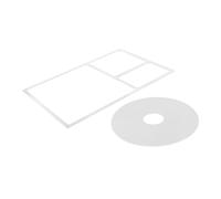 SOESFOUFU Acrylic Woodworking Template for DIY and Woodcraft Accurate Intersection Design and Easy Alignment, Featuring Polished Edges and High Transparency for Precise Router Work