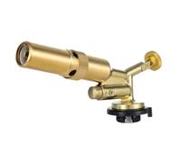 SOESFOUFU Adjustable Copper Alloy Welding Torch Head Manual Gas Flame Igniter for Portable BBQ Camping Cooking Outdoor Indoor Use Safety Efficient
