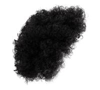 SOESFOUFU Afro Puff Synthetic Wig 1.1b# Curly Bun Hairpiece High Puff Hair Extensions Lightweight Afro Curly Hair for Women Daily Wear and Party Updo