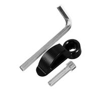 SOESFOUFU Aluminum Alloy Motorcycle Handlebar Helmet Hook Side Mount with Installation Tool Heavy-Duty Load Bearing Secure Helmet and Gear Hanger for Riders Stylish and Easy to Install