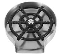 SOESFOUFU Automatic Stainless Steel Bar Glass Rinser with Multi-Angle High-Pressure Jets for Kitchen Sink Bottle Washer Rapid Cup Cleaning Tool for Home and Restaurant