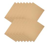 SOESFOUFU Back to School 15pcs Braille Paper Sheets for Braille Learning Compatible with Khaki Paper for Visually Impaired Individuals and Blind People