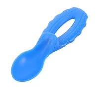 SOESFOUFU Bendable Adaptive Spoon for Elderly and Disabled with Lightweight Silicone Round Handle, Effortless Operation Feeding Aid Suitable for Mental Health Facilities and Prisons