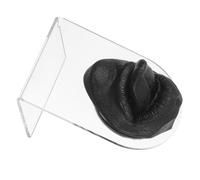 SOESFOUFU Black Silicone Tongue Mouth Model with Realistic Design for Piercing Practice and Makeup Training, Flexible Body Part Suitable for Piercing Workshops and Beauty Schools