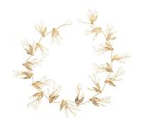 SOESFOUFU Bride Headband Crystal Leaves Hair Vine Accessory for Weddings Bridal Parties Festivals Elegant and Headpiece for Brides and Bridesmaids