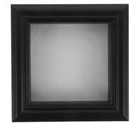 SOESFOUFU Bug Display Case 5-Inch Black Glass Shadow Box 12.8X12.8Cm Specimen Frame for Collecting Insects and Craft Projects