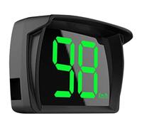 SOESFOUFU Car Hud Digital Speedometer with High Definition Display Technology and Accurate Positioning, Abs and PC Material, Stylish Modern Design, for Car Head up Display and Gps Speed