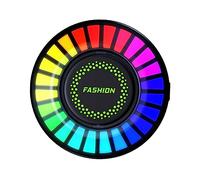 SOESFOUFU Car Vent Clip RGB LED Atmosphere Light Sound Activated Aromatherapy Diffuser for Auto Interior Accessories Rhythm Car Fragrance Diffuser