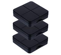 SOESFOUFU Case Mirror 3pcs Portable Storage Box for Travel and Daily Use Compact Contacts Holder for Hygiene and Easy Lens Handling