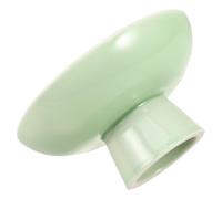 SOESFOUFU Ceramic Bath Bowl for Small Winged Pollinators and Insects, Light Green round Outdoor Feeder with Smooth Ceramic Surface, Gentle on Delicate Wings and Temperature Stable Hydration,