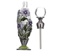 SOESFOUFU Chic Glass Perfume Bottle 10ml Lightweight Multi-purpose Refillable Essential Oil Bottle for Desktop Decoration