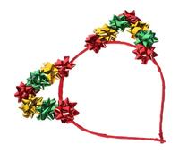 SOESFOUFU Christmas Cat Ear Headband Versatile Hair Decoration for Holiday Parties Cosplay and Festive Events Comfortable and Design