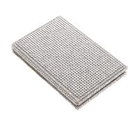 SOESFOUFU Compact Small Card Holder Wallet for Women with Rhinestone Decoration Stainless Steel Business and Credit Card Organizer Stylish Driver License and Photo Case