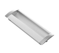 SOESFOUFU Concealed Recessed Aluminum Alloy Sliding Door Pull Handle 128Mm Hole Center Flush Embedded Hidden Handle for Wooden Barn Closet Doors