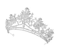 SOESFOUFU Crystal Crown for Women Elegant Rhinestone Bridal Headband for Weddings Proms and Special Events Dazzling Hair Accessories for Parties and Costumes