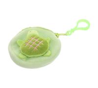 SOESFOUFU Cute Cartoon Plush Turtle Small Coin Purse for Women with Soft Touch Plush Material and Multifunctional Use, for Everyday Use and Earphone Case