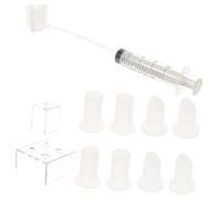 SOESFOUFU DIY Lipstick Mold Handmade Lip Cream Mold Acrylic Remover and Stands for Convenient Homemade Lipstick Making and Cosmetic Craft Gifts