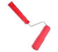 SOESFOUFU DIY Patterned Paint Roller 7 Inch Embossing Paint Roller with Rubber Handle for Wall Film Embossing Texture Effect