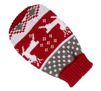 SOESFOUFU Dog Sweater Comfortable Christmas Thick and Warm Sweater Knitted Woolen Yarn Acrylic Xmas Themed Winter Pet Clothes Puppy for Holidays and Everyday Wear