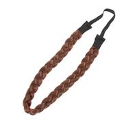 SOESFOUFU Elastic Plait Headband for Women Faux Hair Band Natural Colors Hair Extensions Braids for Girls Fashion Head Hoop for Women Beauty Accessory