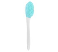 SOESFOUFU Electric Waterproof Silicone Body Shower Back Scrubber Handle Bath Brush Easy to Scrub Hard-to-Reach Areas for Men and Women