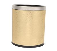 SOESFOUFU European-style Plastic Garbage Container with Pressing Compact Waste Bin for Kitchen Bathroom Living Household Use Versatile Round Trash Can for Home and Commercial Spaces