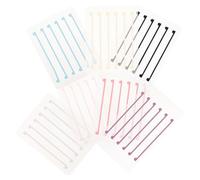 SOESFOUFU Eyelash Lift Silicone Pads 7 Sheets Multi-Colored Reusable Lash Curling Shields with Perm Rods for Beauty Salon and Home Use