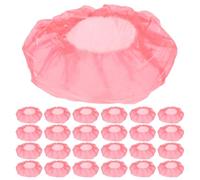 SOESFOUFU Fire Alarm Dust Covers Protective Covers Plastic Red 50pcs for Detector Protection, Reusable to Extend Device Lifespan, Suitable for Installation and Office Use