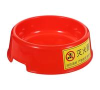 SOESFOUFU Fire Extinguisher Base Luminous Bracket Stand Plastic Red Easy to Carry Fixing Fire Extinguisher on The Ground for Car Truck Random Style