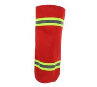 SOESFOUFU Firefighter Air Tank Protective Cover for 9l Breathing Apparatus Cylinders, Flame-resistant Cloth Sleeve with Drawstring Closure and Wide Reflective Strips, for Hot Environments