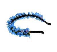 SOESFOUFU Flower Headband for Weddings Festivals Romantic Floral Hair Accessory for Brides Bridesmaids Lightweight Comfortable Faux Flower Design for Elegant Occasions