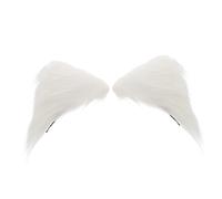 SOESFOUFU Furry Cat Ear Hairpin Cat Kitten Ear Hair Clips Hair Barrette for Halloween Photography Accessories