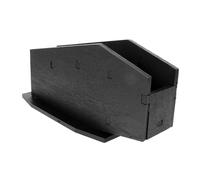 SOESFOUFU Gothic Coffin Pen Holder Unique Makeup Brush Organizer for Desktop Storage Sturdy -catching Gothic Aesthetic for Office Vanity Decor