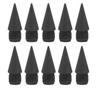 SOESFOUFU Graphite Inkless Pencil Replacement Nibs Compatible Pencil Tip Replacements 10pcs for Smooth Writing and Portable Use for Drawing, Sketching, and Everyday Writing