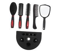 SOESFOUFU Hair Comb Set for Makeup and Hairstyling Mirror Base Includes Scalp Massage Comb and Professional Hairdressing Tools