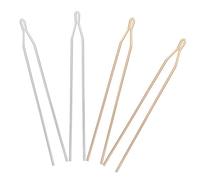 SOESFOUFU Hairpins for and Easy Embellish Maintain to Decoration Design 4pcs Copper Sticks Retro Simple Shape Accessories Hair DIY Hair Chopsticks
