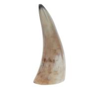 SOESFOUFU Handmade Ox Horn Mug with Unique Medieval Style Natural Horn Material Drinking Cup Suitable for Cosplay and Photo Props Beautiful and Functional for Wine and Mead