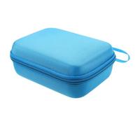 SOESFOUFU Insulin Vials Storage Case - 15 Holes Organizer for Peptide and Diabetic Medication - Vial Protector Holder for Refrigerator Or Travel, Fits 3ml/10ml Bottles Blue