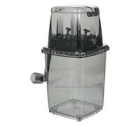 SOESFOUFU Kitchen Ice Crusher Chopper Hand Crank Ice Crusher Manual Ice 2L Black Transparent Design Cover for Shaved Ice