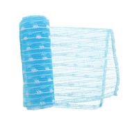 SOESFOUFU Korean Exfoliating Body Scrubber Nylon Washcloth Bath Shower Scrubber Soft Long Strip Towel for Back Cleaning Sky Blue for Men and Women