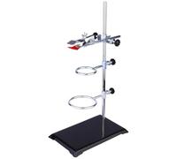 SOESFOUFU Laboratory Stand Test Tube Holder with Metal Support Rack and Square Base for Chemistry Lab and Industrial Applications
