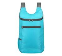 SOESFOUFU Large Capacity Folding Polyester Backpack Quick Access Pockets | Lightweight Travel Design for Students and Explorers, Suitable for Cycling, Gym Visits, Cameras and Books