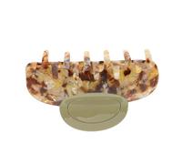 SOESFOUFU Large Hair Claw Clip for Women with No Slip Grip, Plastic Acetate Material, Rectangle Shape, Elegant French Style for Fast Styling and Active Women