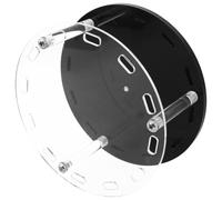 SOESFOUFU Lash Tweezers Holder Stand with Sturdy Acrylic Base for Removable 12-Hole Rotating and Tool Storage Organiser, Space-Saving Design for Mobile Lash Techs Busy