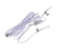 SOESFOUFU LED Light Strip Controller Touch Sensor Door Activated Switch for Closet Wardrobe Cabinet Lighting Concealed Surface Mount Installation Conductive Wire Auto Off