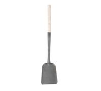 SOESFOUFU Lightweight Convenient to Use with Wooden Handle Fireplace Cleaning Shovel and Iron Blade Long Handle Ash Shovel for Stove and Outdoor Fire Area Maintenance