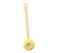 SOESFOUFU Long Handle Back Scrubber Body Brush with Sponge for Showering Exfoliating Bath Brush for Gentle Skin and Easy to Store Bath Scrubber for Tender Skin Care