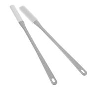 SOESFOUFU Long Handle Foot Scrubber Brush Exfoliating Dead Skin Removal with Soft Silicone 2pcs Relieves Fatigue for Shower Use for Elderly and Pregnant Women