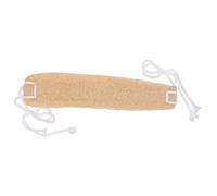 SOESFOUFU Loofah Sponge Back and Chest Exfoliating with Fine Workmanship and Easy to Hang Natural Loofah Bath Scrubber Beige Bath Accessory for Men and Women